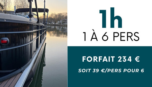 Croisière 1h - 1 à 5 personnes