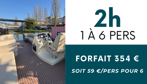 Croisière 2h - 1 à 5 personnes