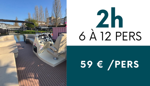 Croisière 2h - 6 à 12 personnes