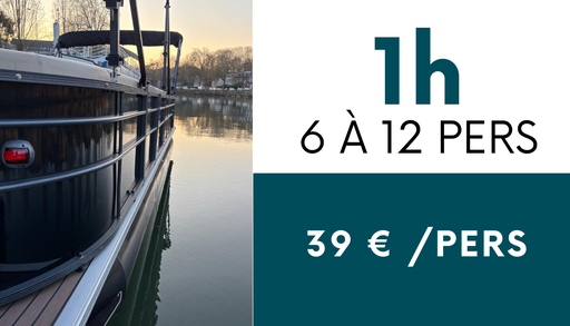 Croisière 1h30 - 6 à 12 personnes